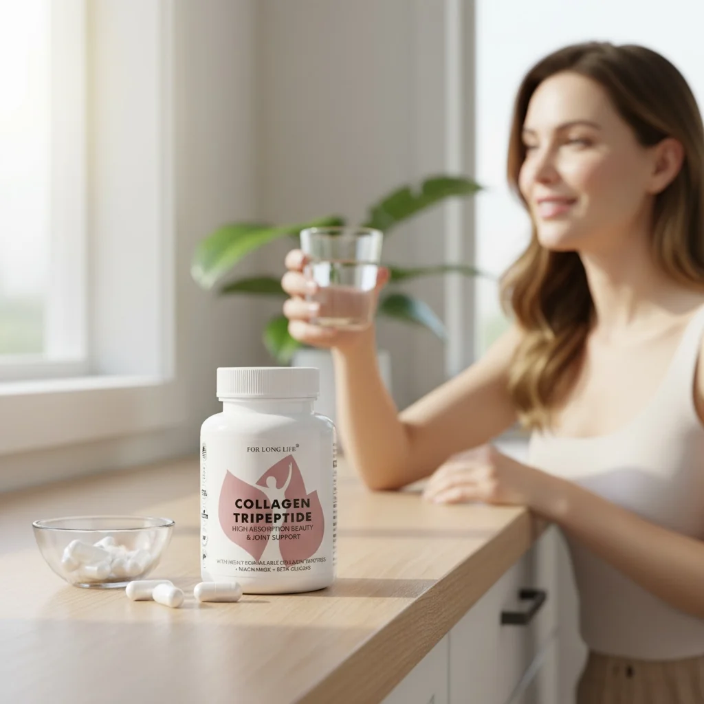For Long Life COLLAGEN TRIPEPTIDE kolagénové tripeptidy Kolagénové tripeptidy s nízkou molekulovou hmotnosťou