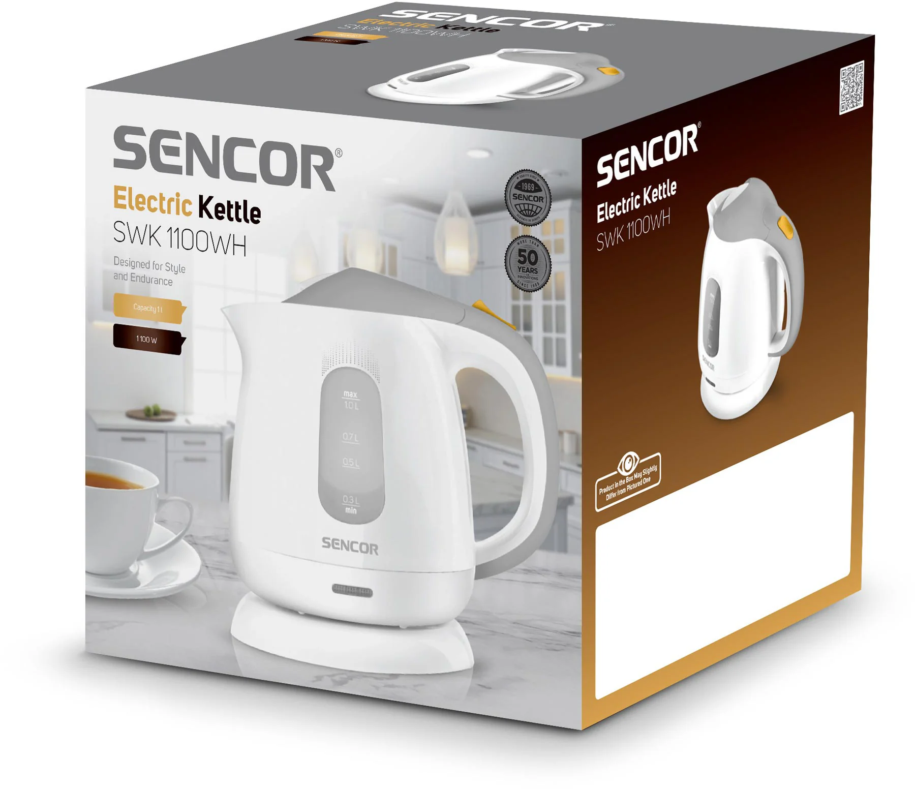 SENCOR SWK 1100WH Kanvica 1 ks