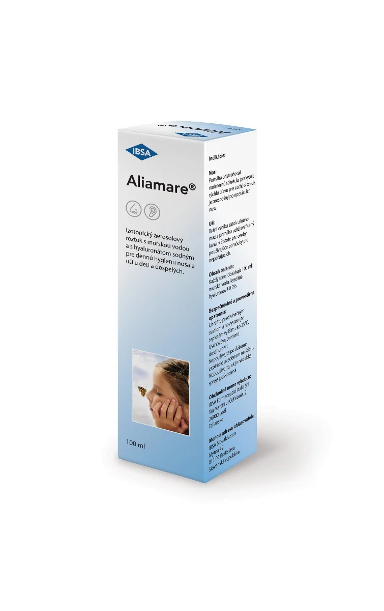 ALIAMARE 1×100 ml, roztok izotonický aerosolový