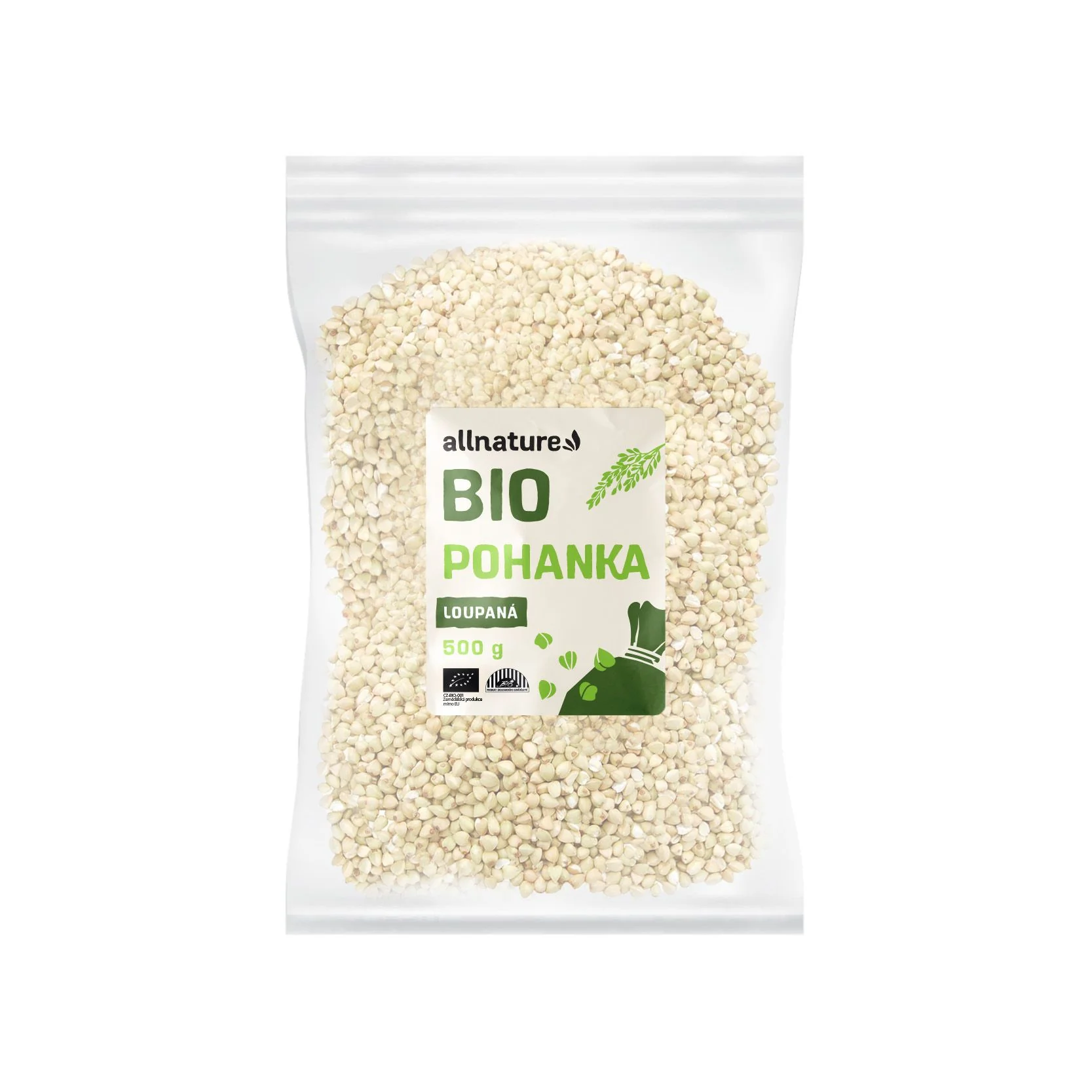 Allnature Pohánka Bio 500g 1×500 g, bio pohánka