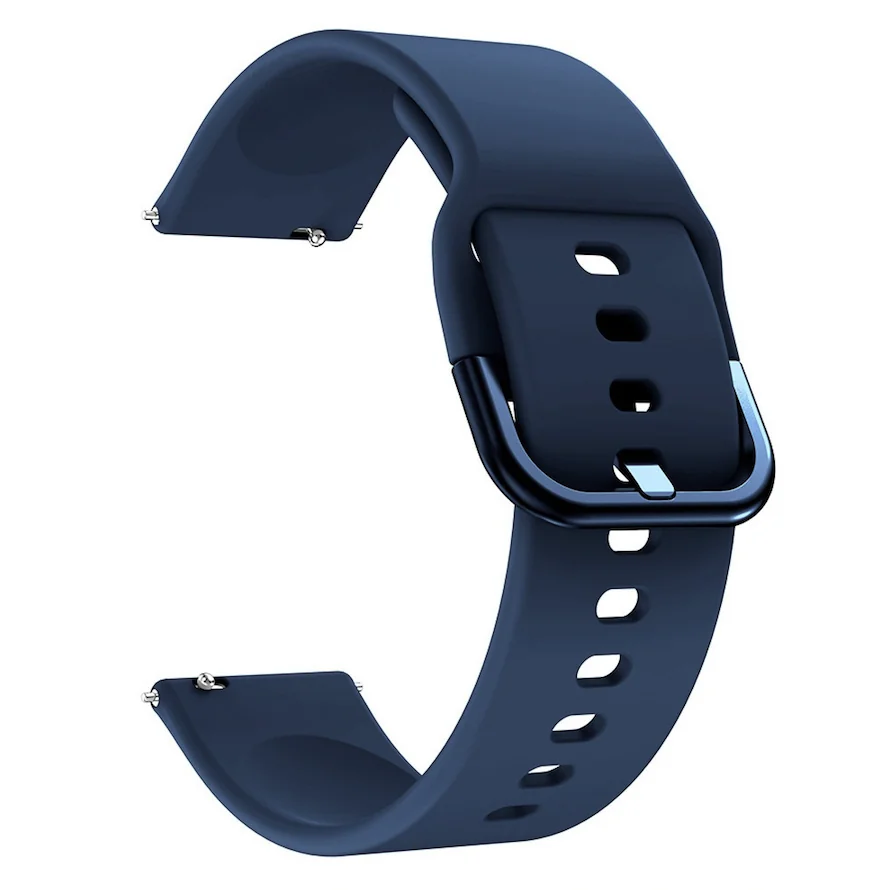 BStrap Silicone v2 remienok na Samsung Galaxy Watch 42mm dark blue