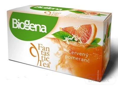 Biogena Fantastic Tea Červený pomaranč 20×2,2 g (44 g), ovocný čaj