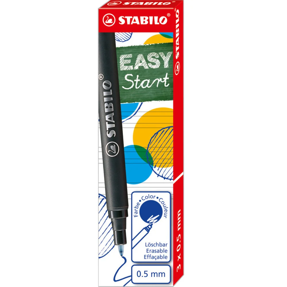 Stabilo Bombičky do pera Stabilo 0,5 mm 3ks -Stabilo