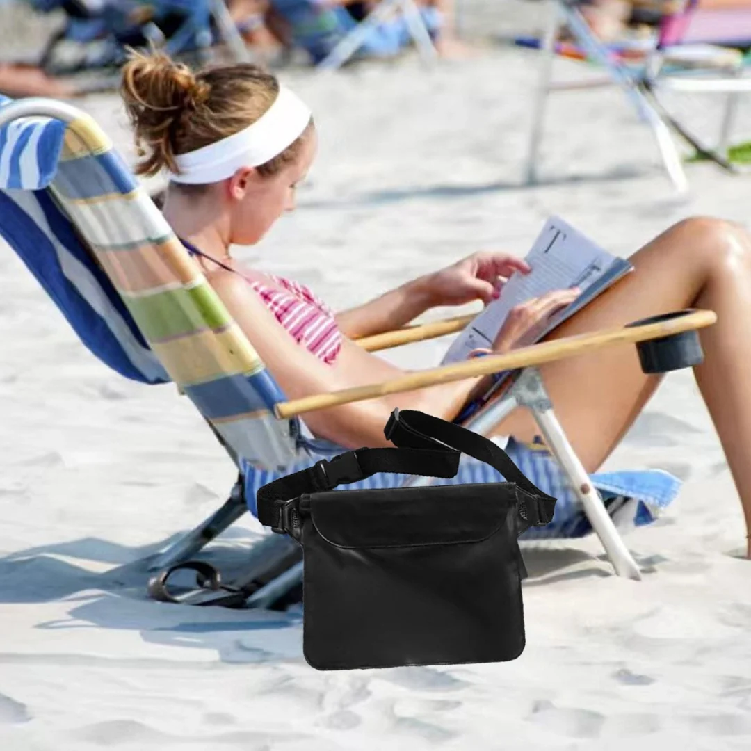 MG Waist Bag vodotesná taška, čierna