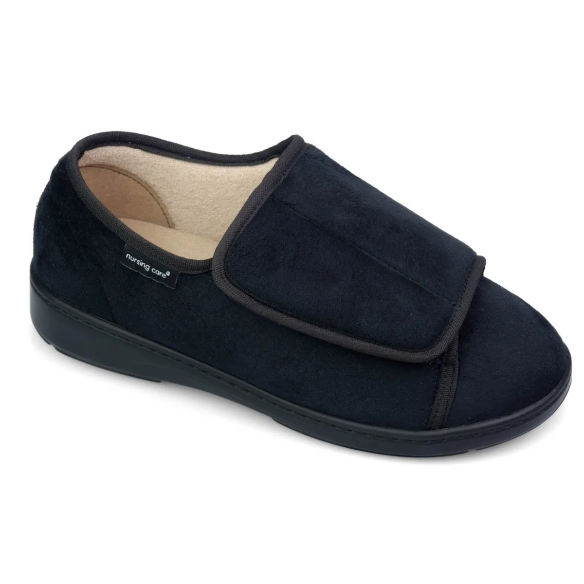 Zdravotná obuv ARRABIDA pre opuchnuté nohy zateplená unisex, čierna, veľkost: 37