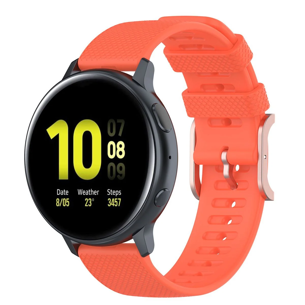 BStrap Silicone Rain remienok na Xiaomi Amazfit GTR 42mm orange