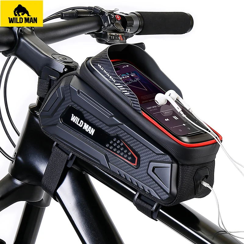 Wild Man M30 cyklistická taška 1.2L, čierna