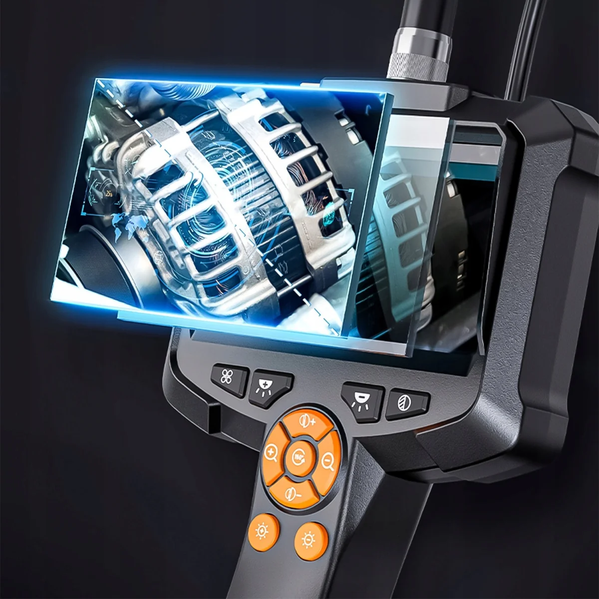 MG Revise Camera endoskop s LCD displejom 5m, čierny
