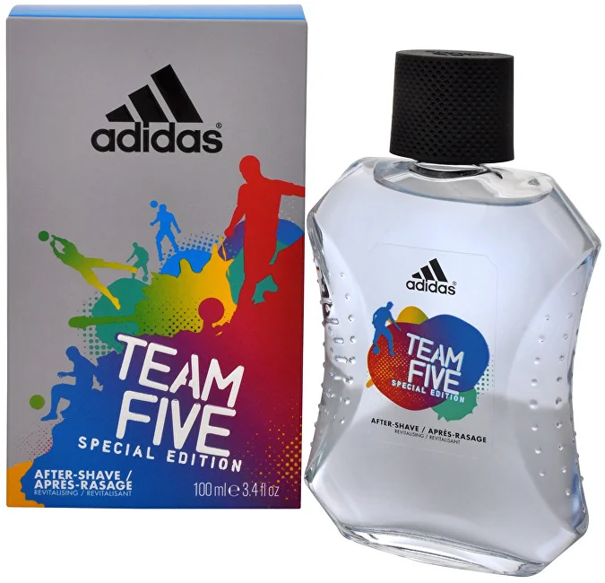 Adidas Team Five Voda Po Holeni 100ml 1×100 ml, voda po holení