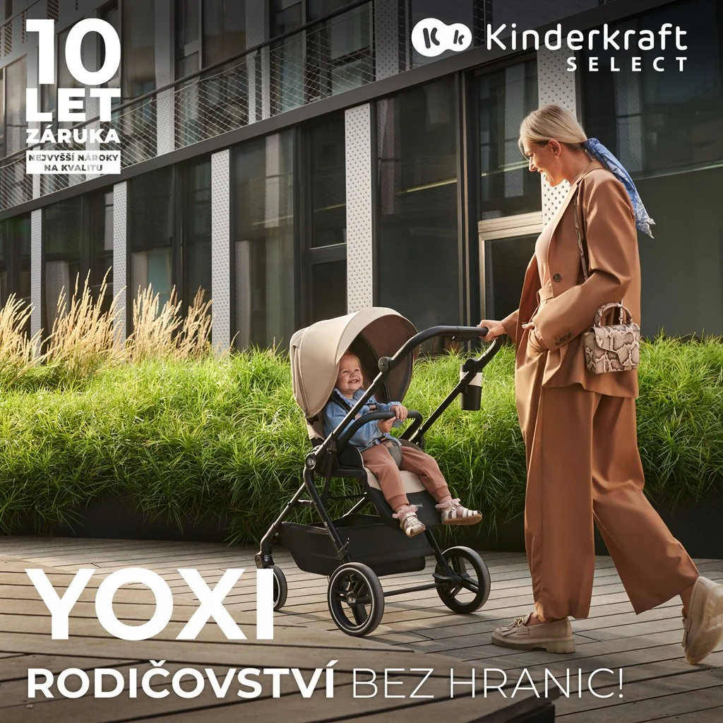 Kočík športový Yoxi Moonlight Grey
