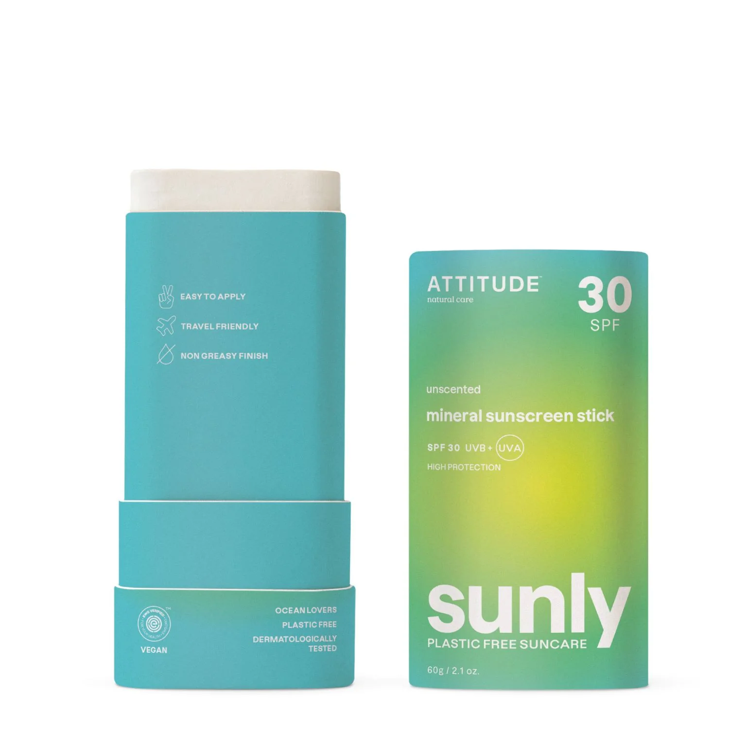 ATTITUDE 100% ochranná tyčinka na celé telo SPF 30 60 g
