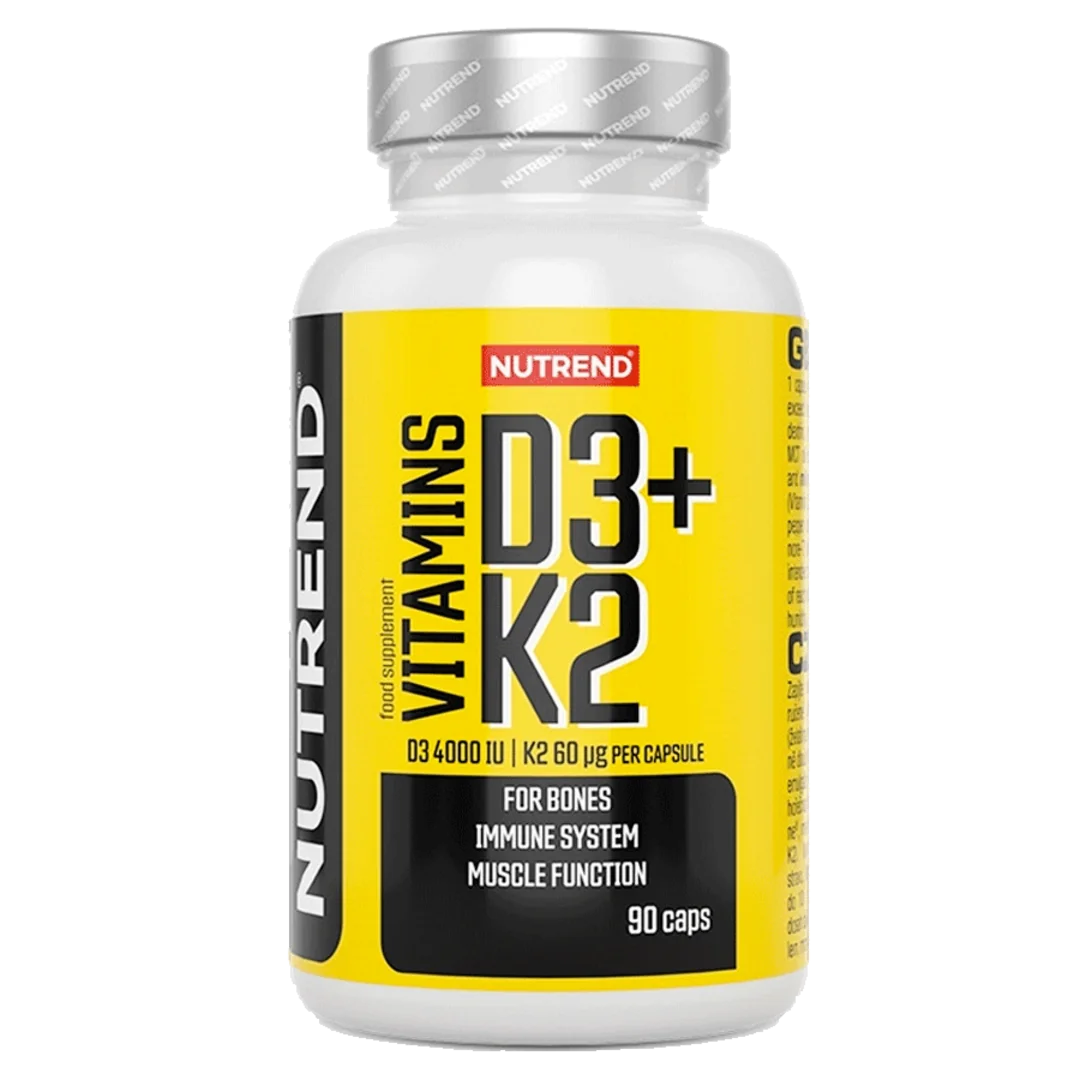 Nutrend VITAMINS D3+K2, 90 kapsúl