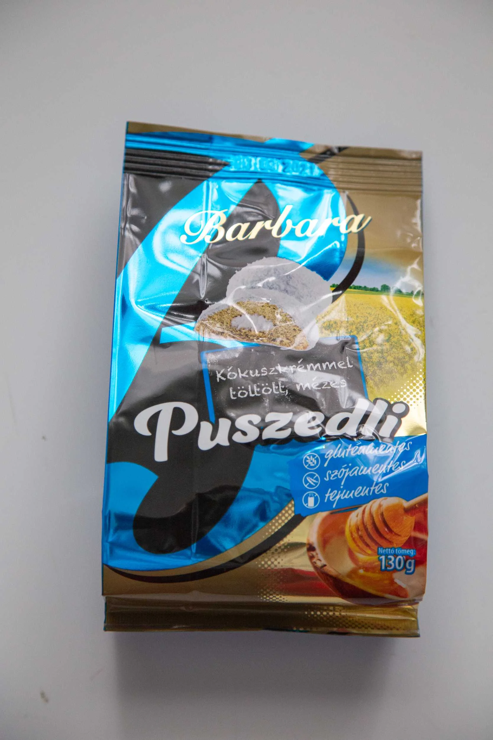 Barbara Perník plnený s kokosovou plnkou 1×130 g, perník plnený