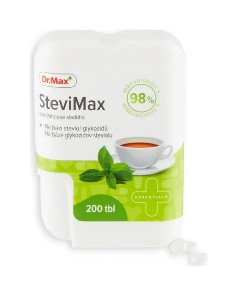 Dr. Max SteviMax 1×200 tbl, stolové sladidlo