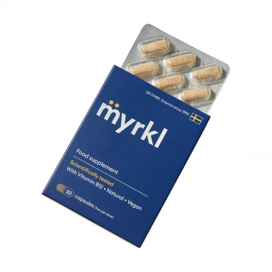 Myrkl 30 kapsúl 1×30 cps, výživový doplnok pred pitím alkoholu