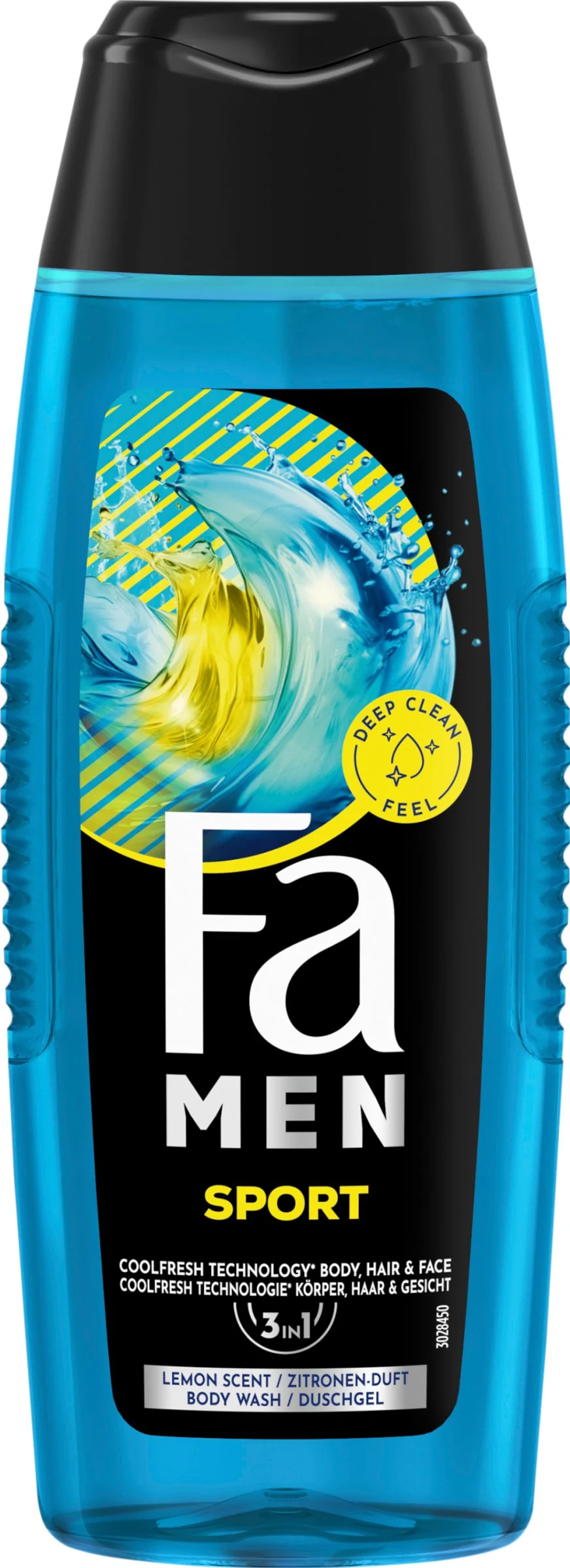 Fa Men sprchovací gél 2v1 Sport 250 ml 1×250 ml, sprchový gél