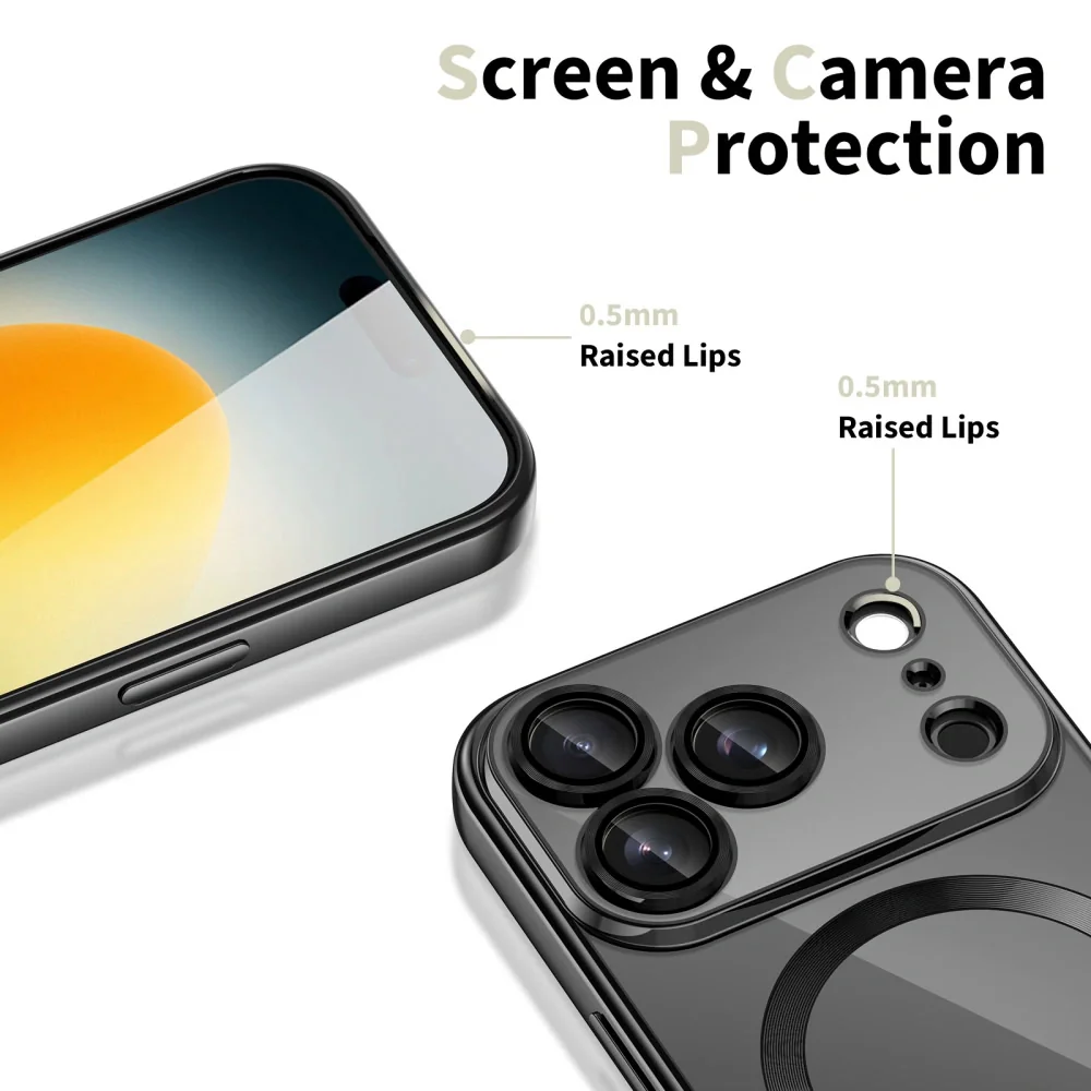 Tech-Protect MagFlex MagSafe kryt na iPhone 17 Pro Max, čierny
