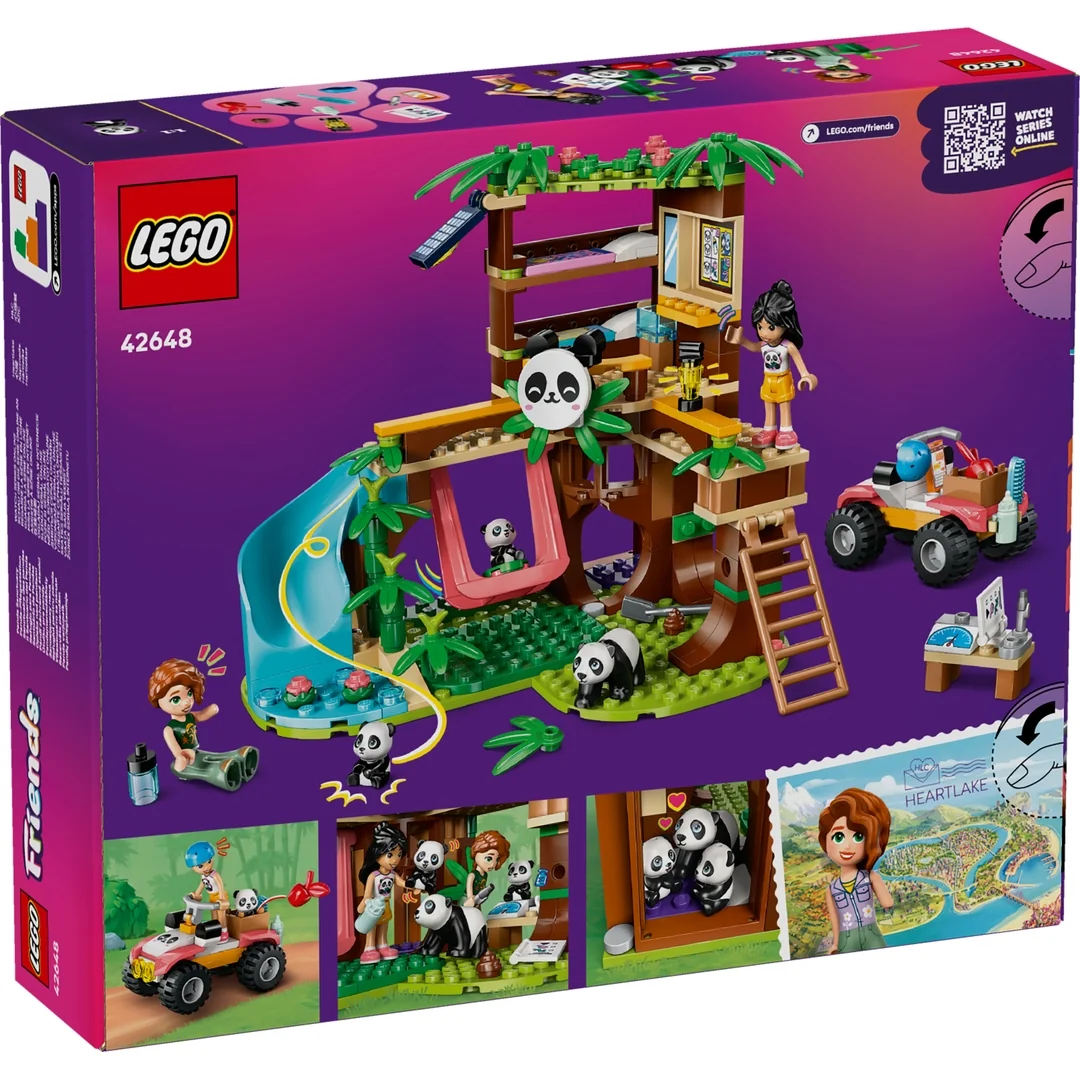 LEGO® Friends 42648 Starostlivosť o zvieratká v útulku pre pandy