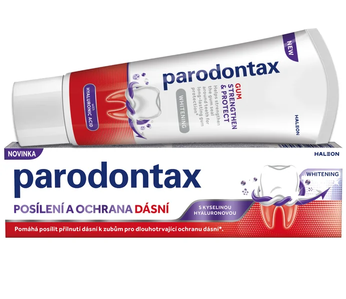 Parodontax Posilnenie a ochrana ďasien Whitening ZP 1×75 ml, ,zubná pasta