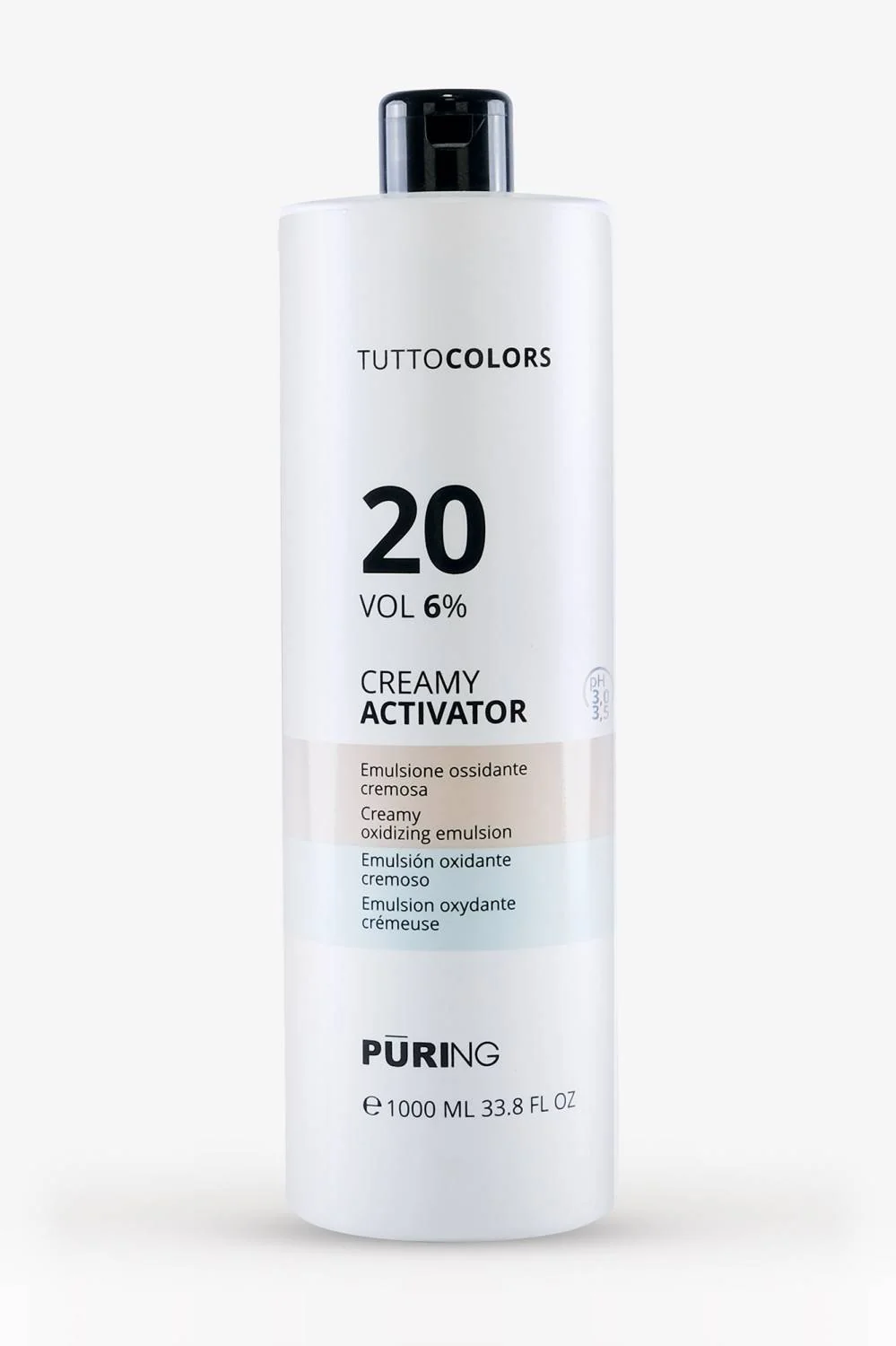 Maxima TuttoColors CREAMY ACTIVATOR 20 VOL. - 6% (Peroxid vodíka  6% pre farby na vlasy) -  1 000 ml