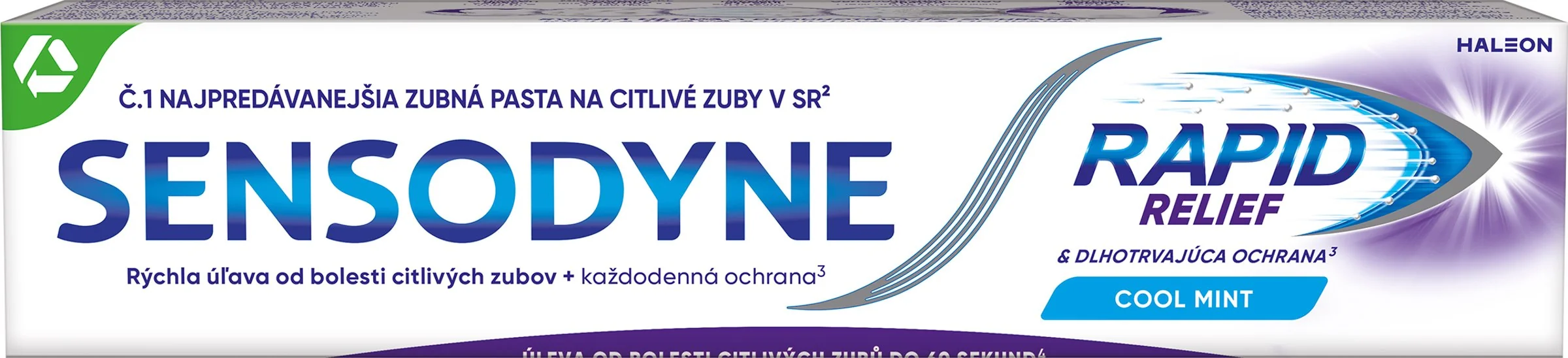 Sensodyne Rapid 1x75 ml, zubná pasta  proti bolesti citlivých zubov