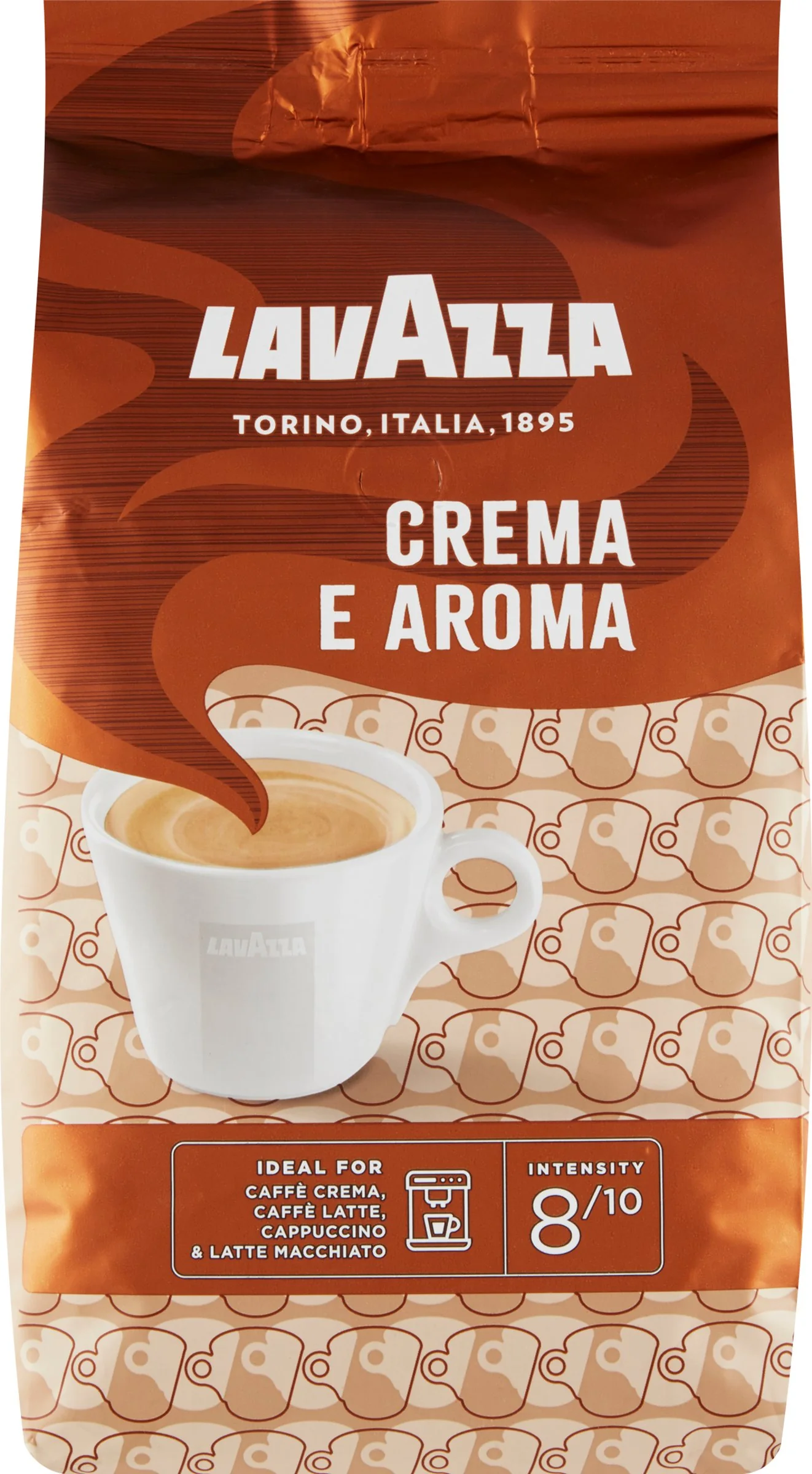 Lavazza Crema e Aroma 1×1000 g, zrnková káva