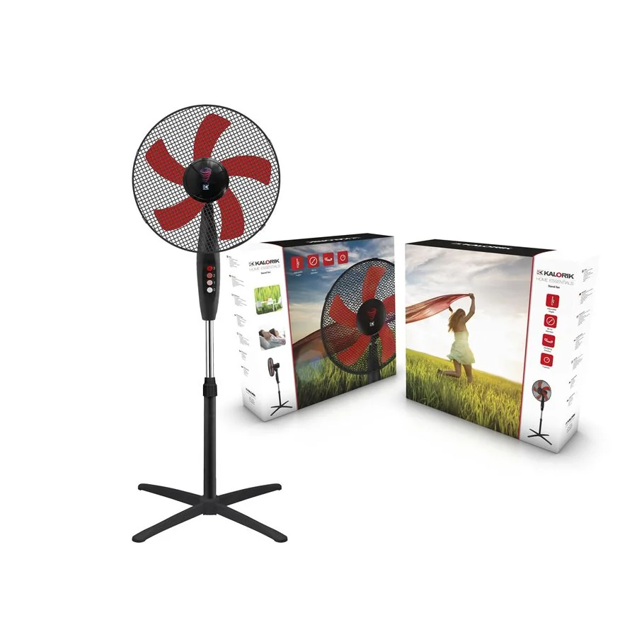 Stojanový ventilátor TKG VT 1081 RD