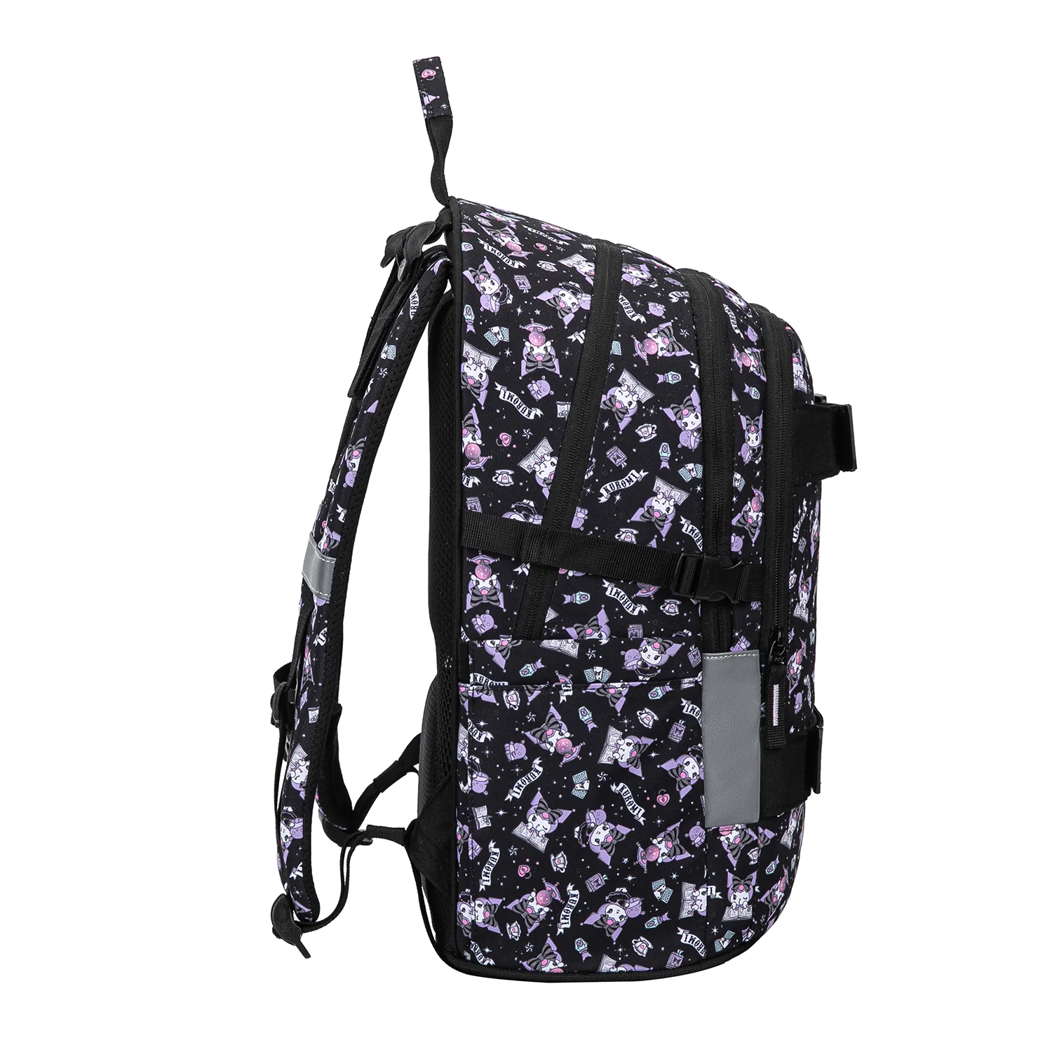 Školská sada Skate Kuromi Black