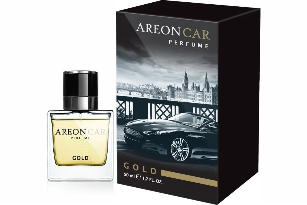 AreonCarParfume Gold NOVY 50ml 1×1 ks, osviežovač vzduchu