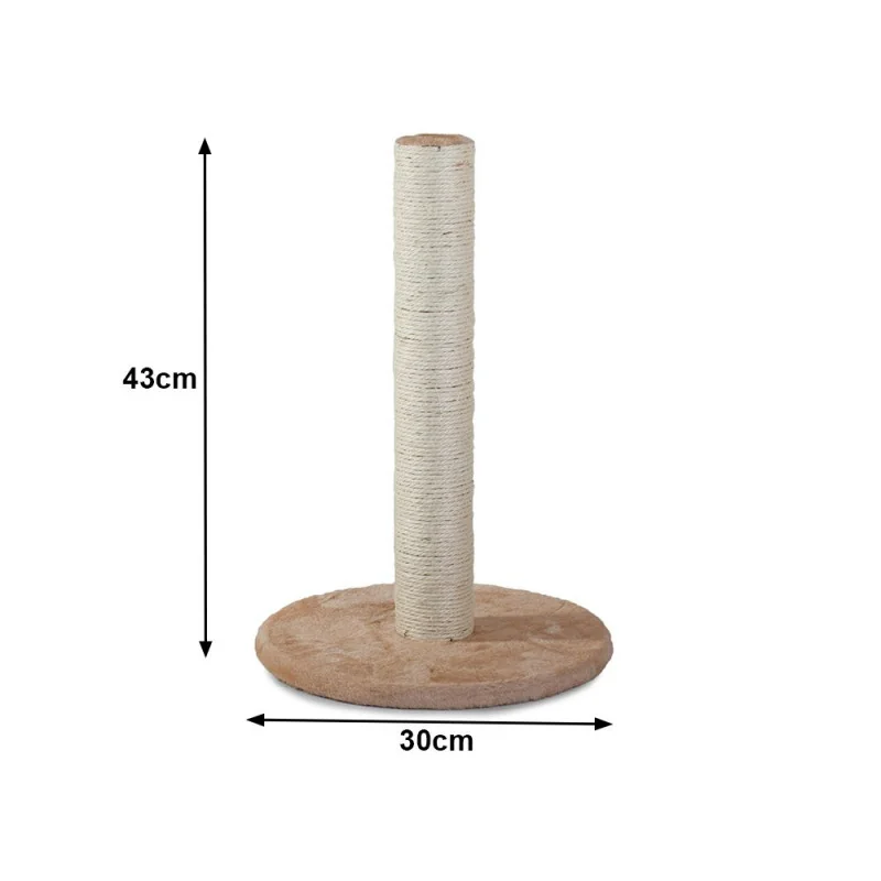 Drapák pre mačky 43cm béžový CT0016BZ