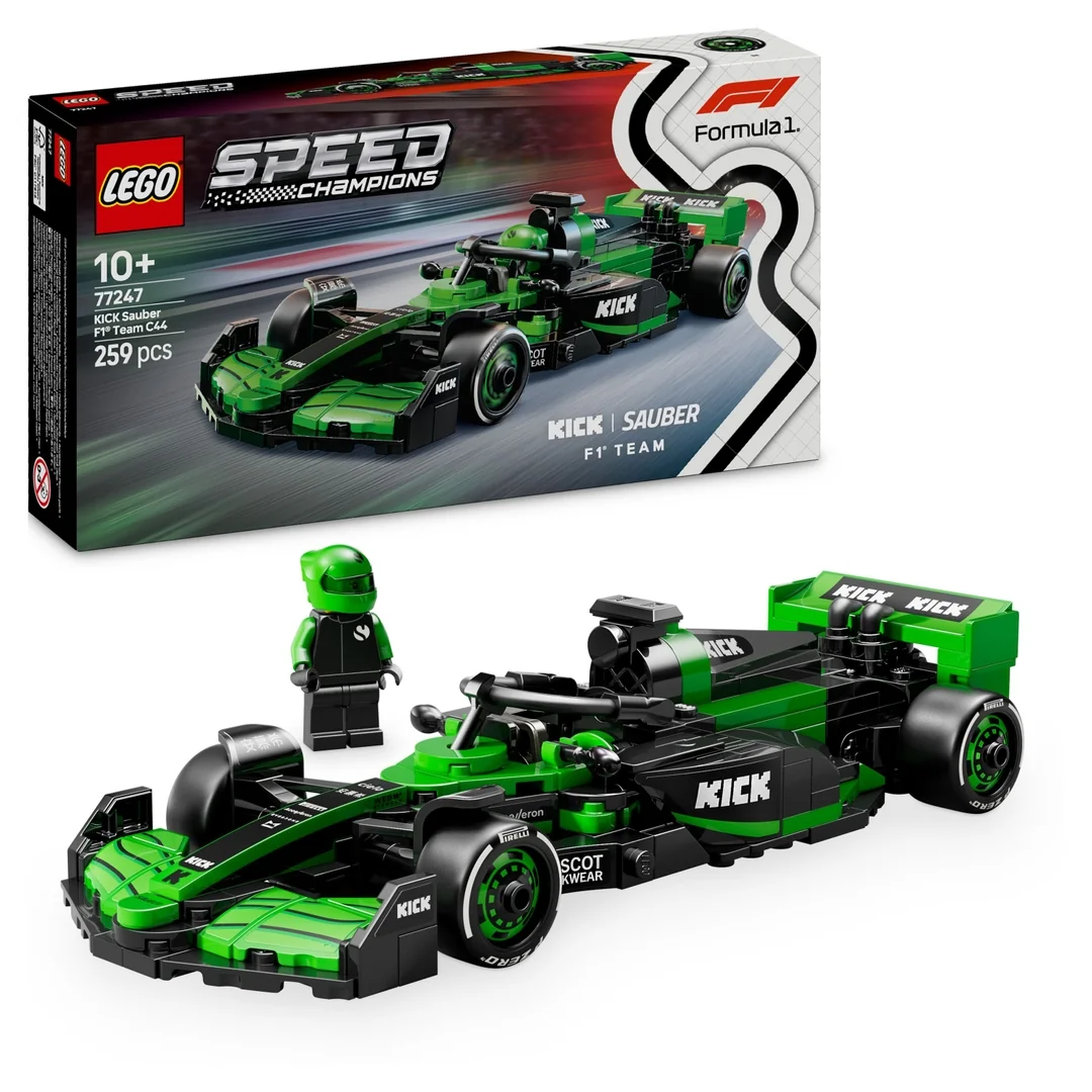 LEGO® Speed Champions 77247 Pretekárske auto KICK Sauber F1® Team C44