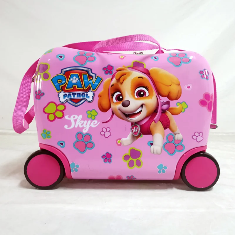 Nickelodeon Detský kufor na kolieskach Paw Patrol, ružový, 28 l