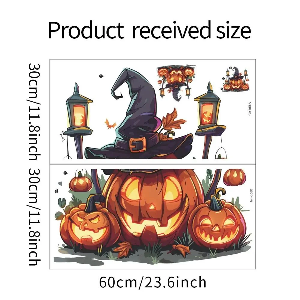 Veselá Halloween nálepka