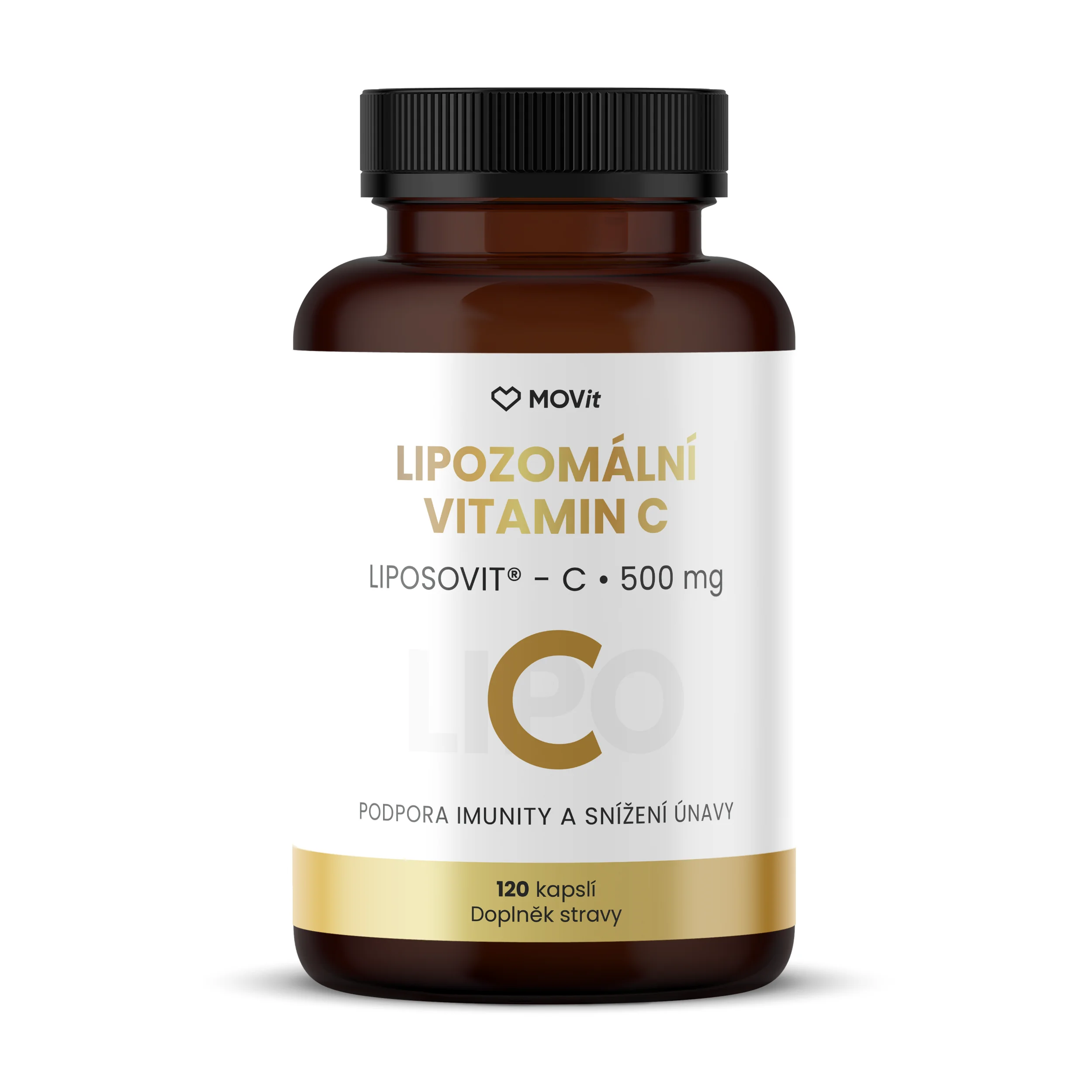 MOVit Lipozomálny Vit. C LIPOSOVIT® - C 500 mg 120 cps