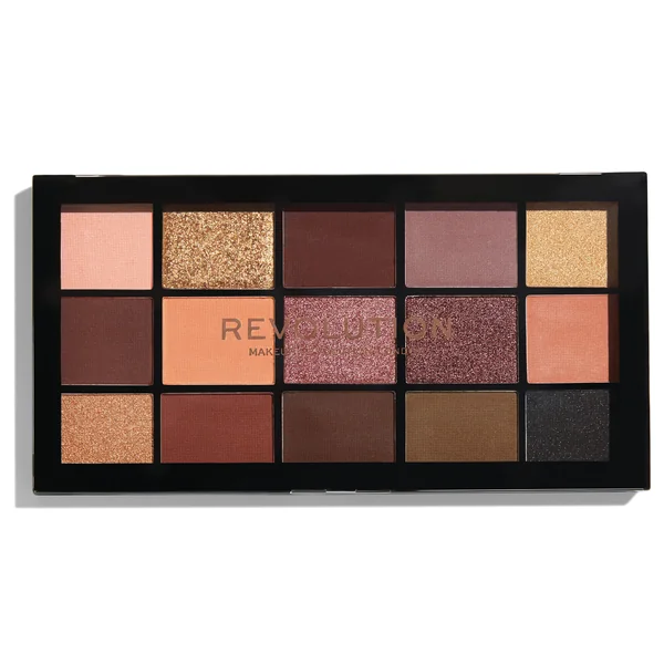 Revolution, Re-Loaded Velvet Rose, paletka očných tieňov 1×16,50 g, paletka očných tieňov