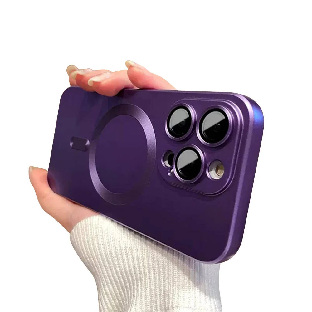 MG Soft MagSafe kryt na iPhone 12, fialový