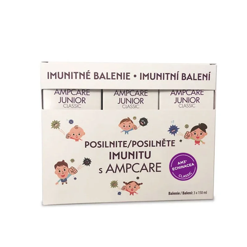 AMPCARE JUNIOR CLASSIC imunitné balenie 3×150 ml