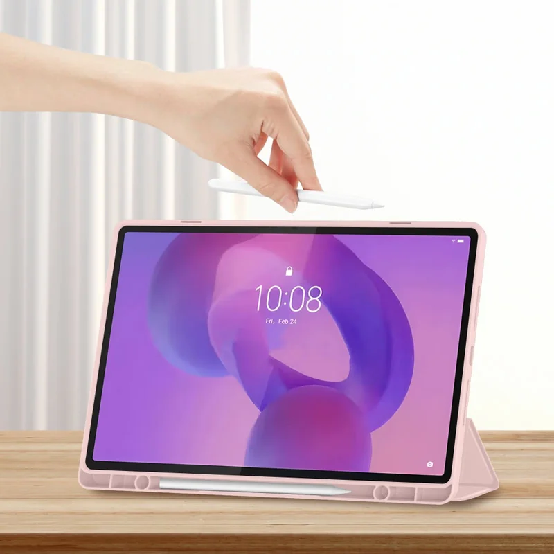 Tech-Protect SC Pen puzdro na Lenovo Idea Tab Plus 12.1'', ružové