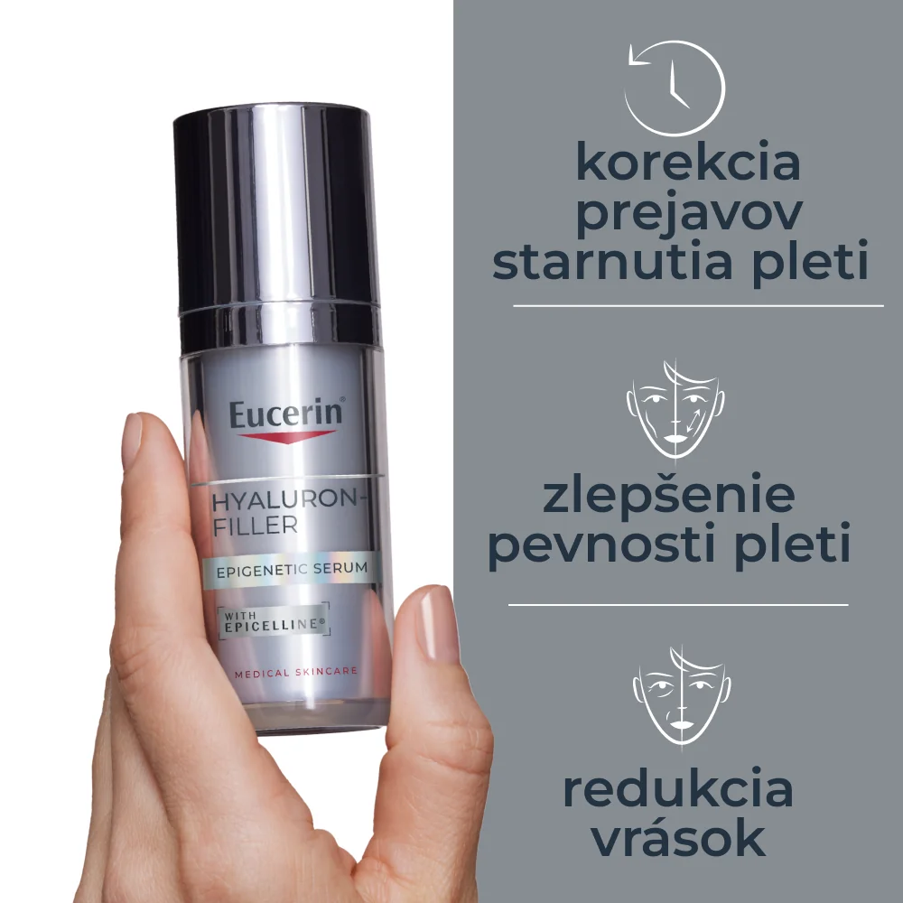 Eucerin HYALURON-FILLER EPIGENETIC Omladzujúce sérum 1×30 ml, pleťové sérum