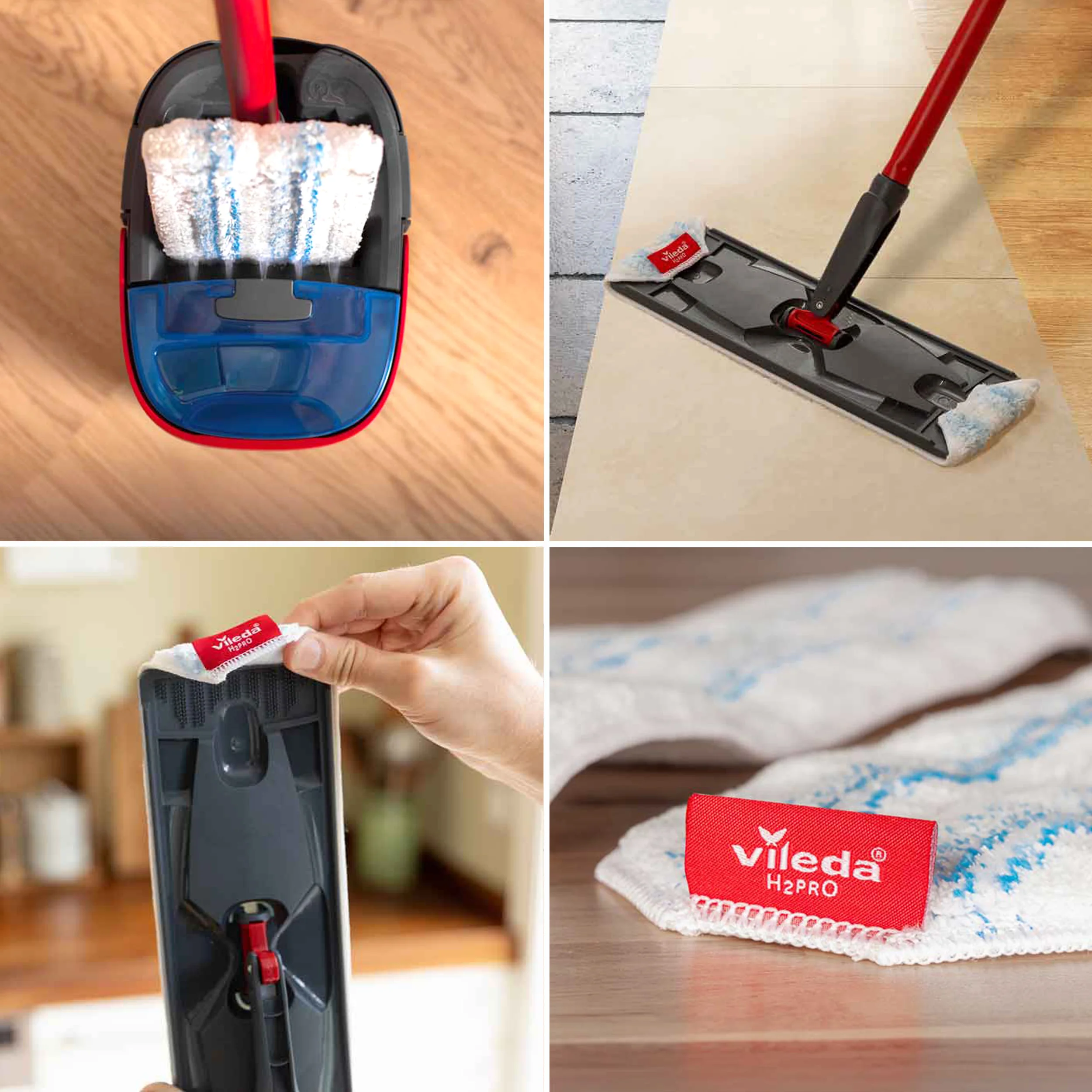 Vileda H2Pro plochý mop 1 ks