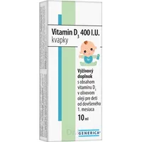 GENERICA Vitamin D3 400 I.U. kvapky