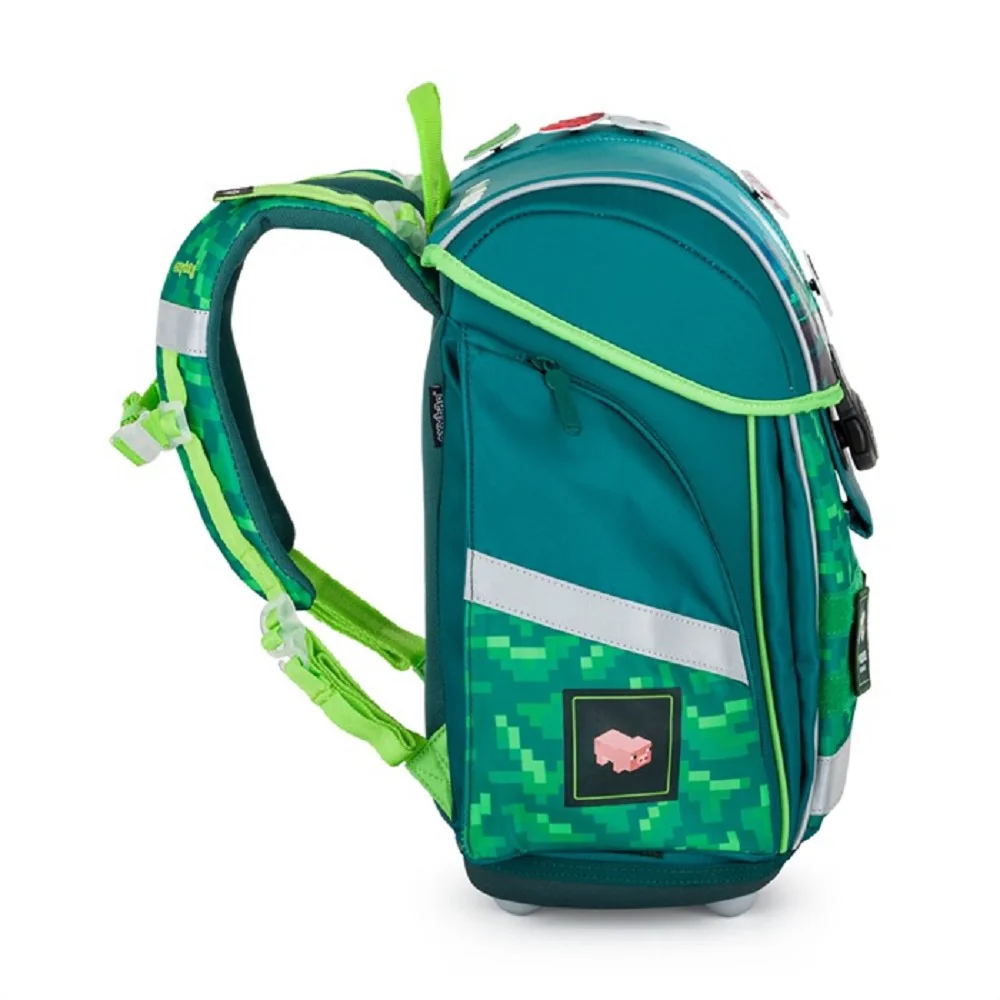 Školská aktovka Playworld Premium Light Modrá, ergonomická