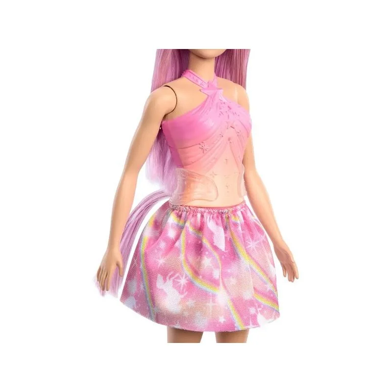 Mattel Barbie Rozprávková víla jednorožec ružová