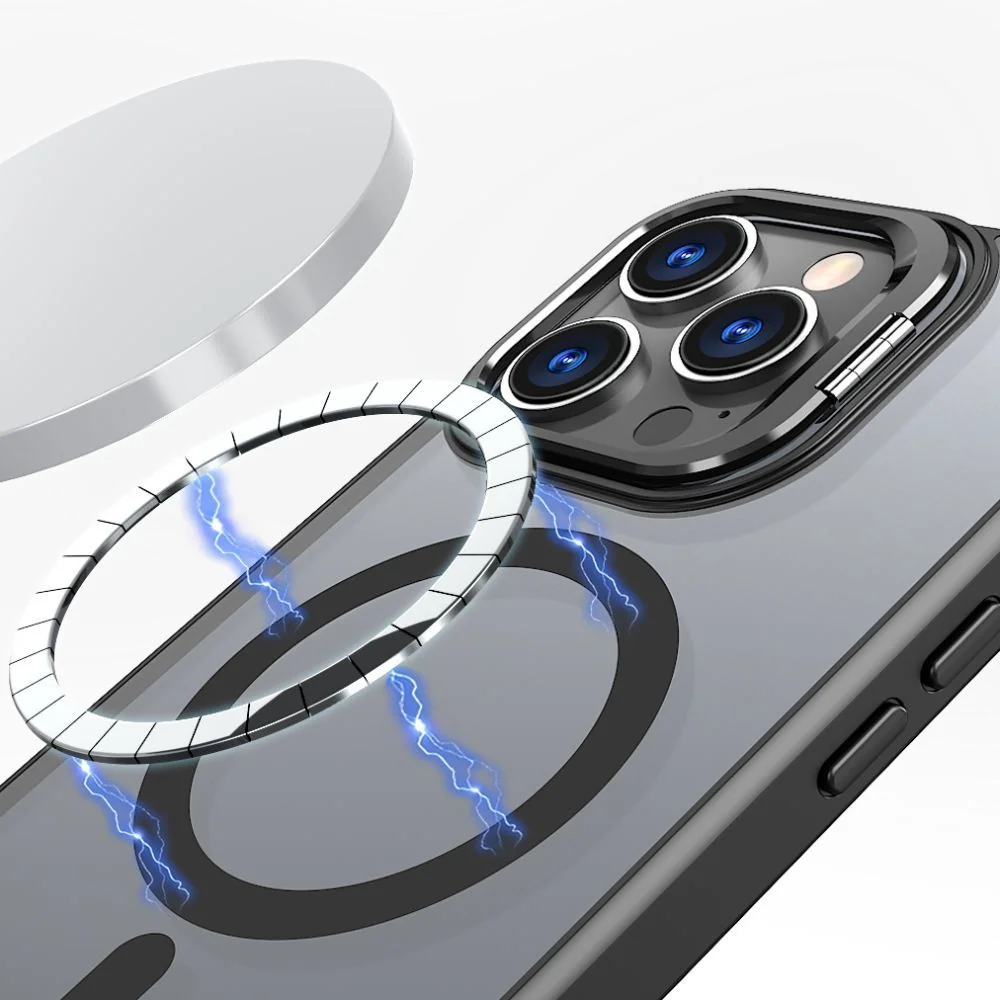 Tech-Protect Magstand MagSafe kryt na iPhone 15, čierny