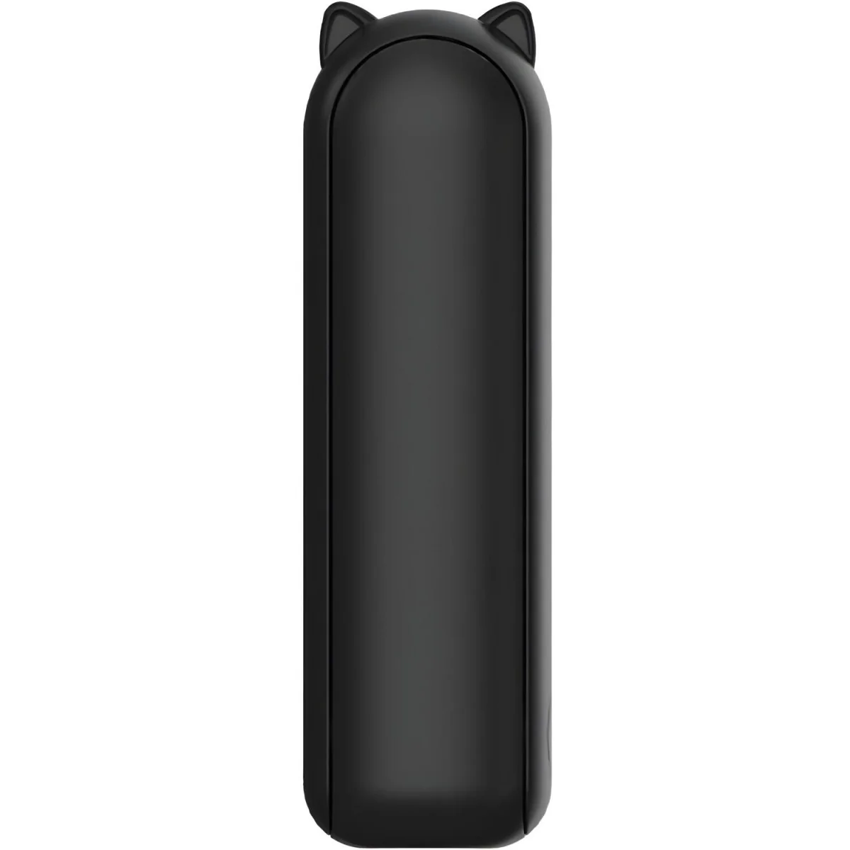 Mini skladací ventilátor 2v1 - Čierna 2000 mAh, 3 rýchlosti