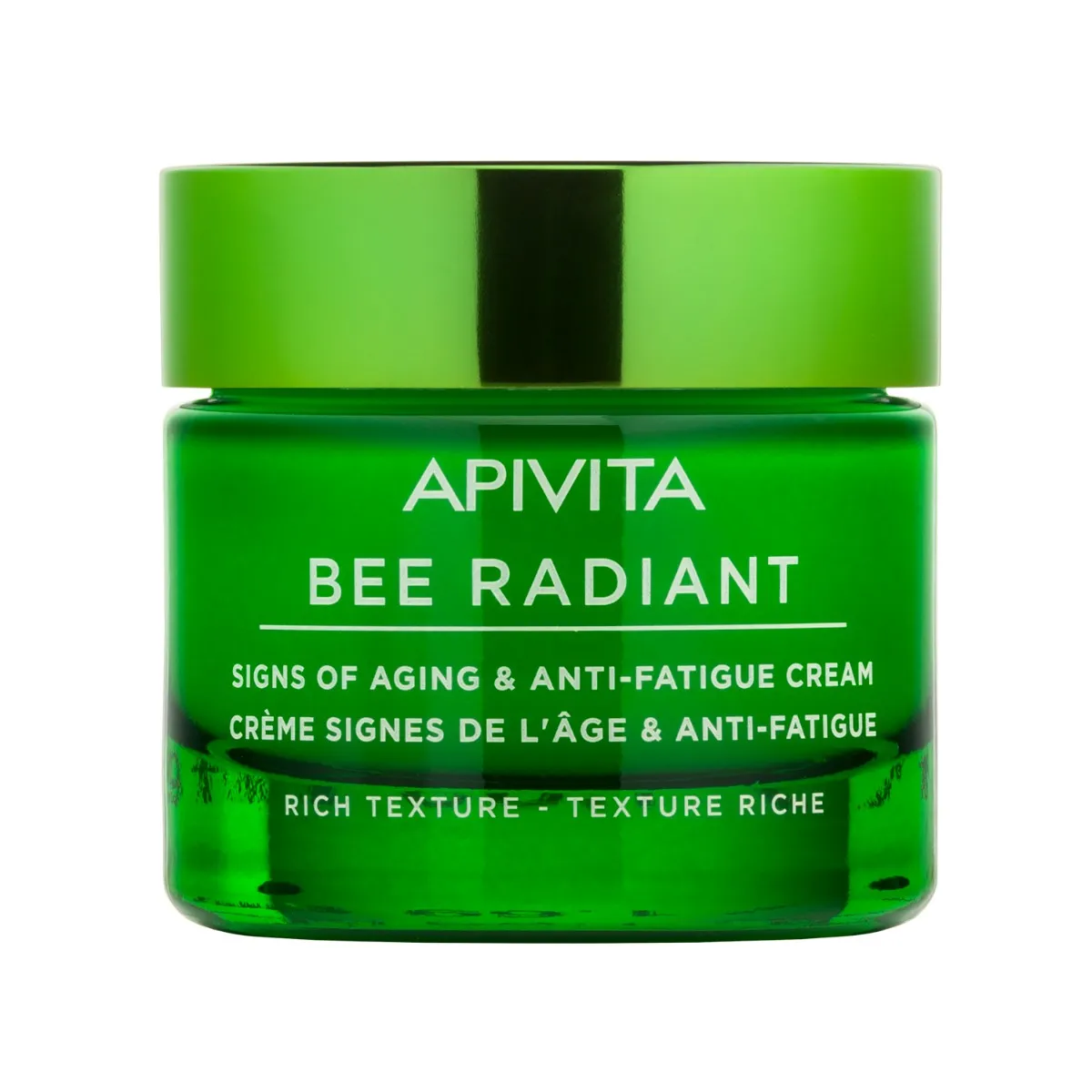 APIVITA Bee Radiant Signs of Aging & Anti-fatique RICH Cream, 50ml 1×50 ml rozjasňujúci výživný krém