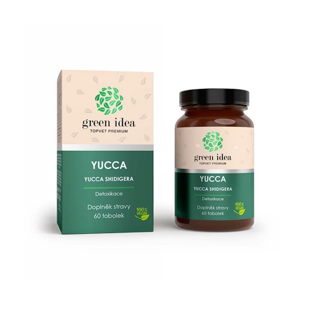 Yucca – bylinný extrakt – 60 kapsúl – Green idea