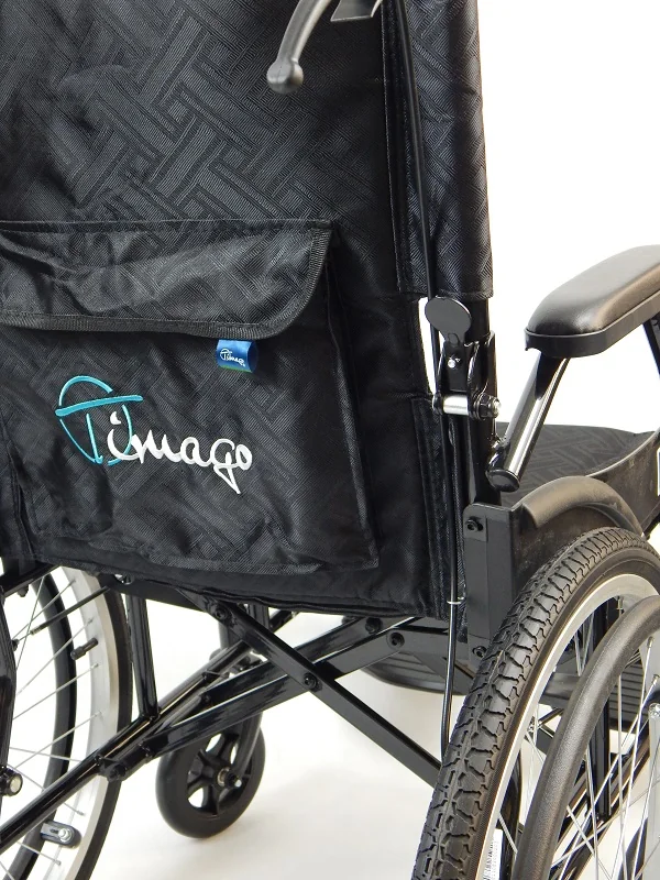Oceľový invalidný vozík STANDARD TIM FS 901, šírka sedadla 46 cm