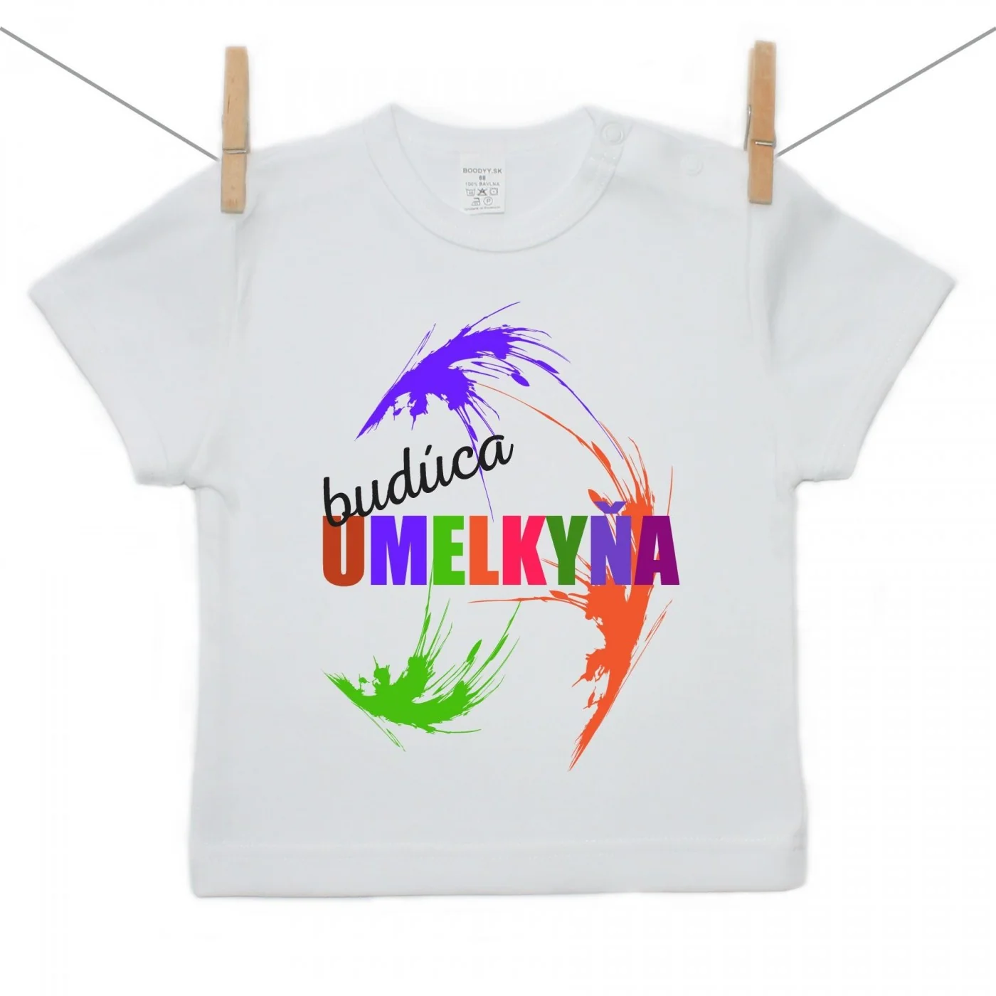 Boodyy Tričko s krátkym rukávom Budúca umelkyňa Veľkosť: 116