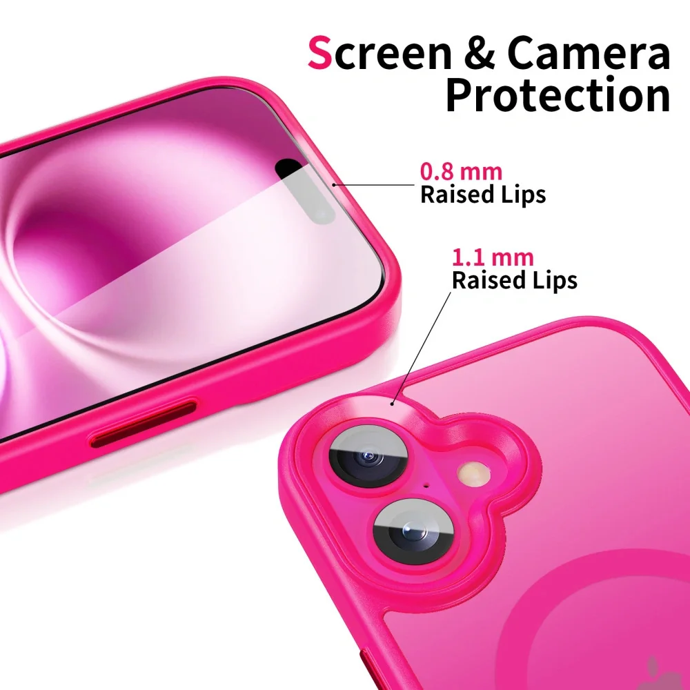 Tech-Protect MagMat MagSafe kryt na iPhone 16, ružový
